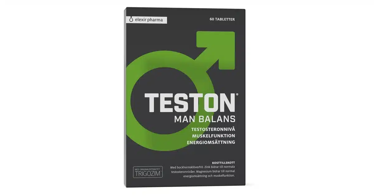 Teston man balans